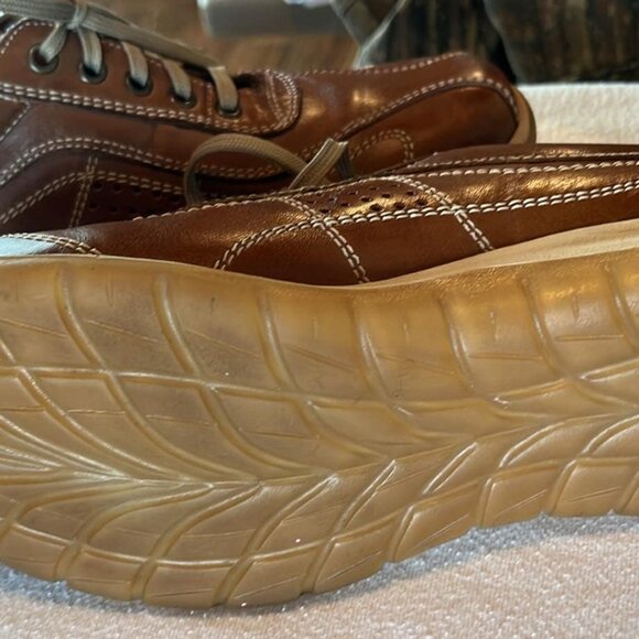 Clarks Men's Size 8.5 M Leather Lace Up Casual Walking Shoe Comfort Style - Picture 6 of 10